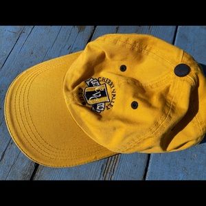 Yellow baseball hat